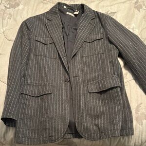 DKNY Pinstripe Blazer
